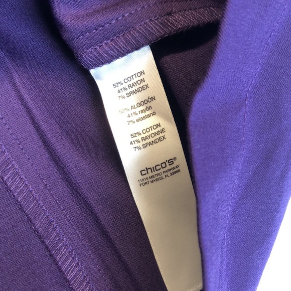 Chico’s Button Up Jacket - Picture 4 of 6